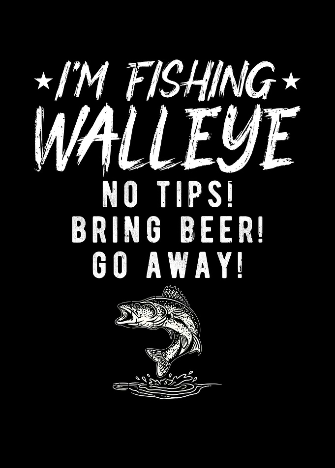 Walleye Fishing Gift Fish