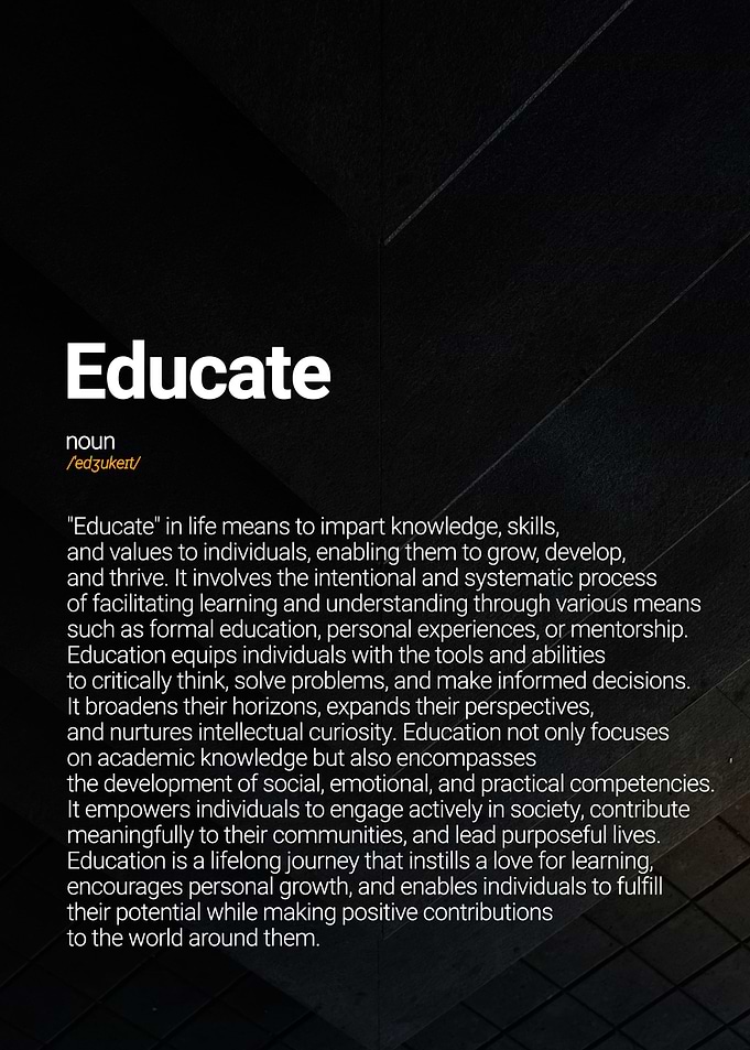 Educate
