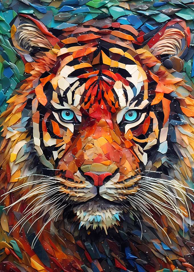 Tiger Colorful