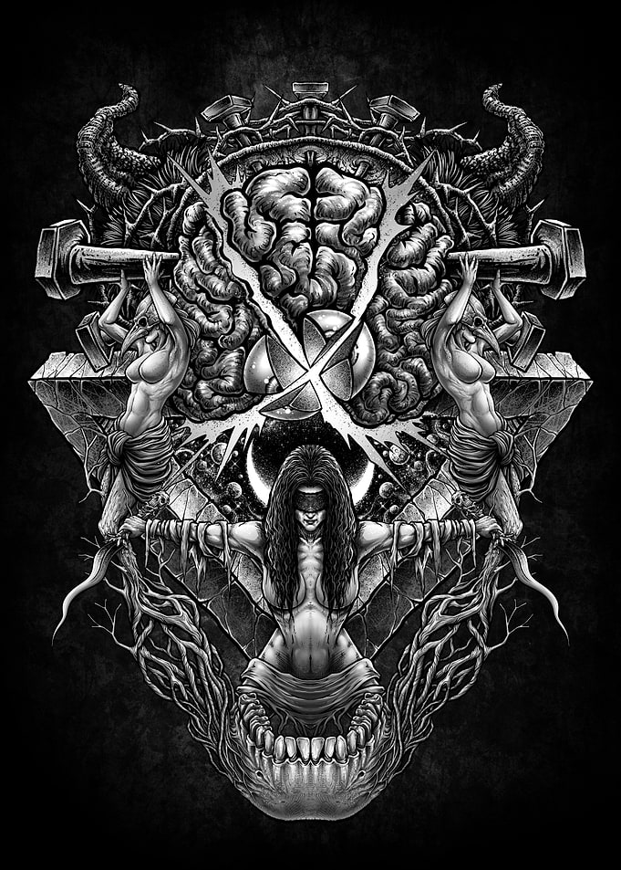 Occult lady justice