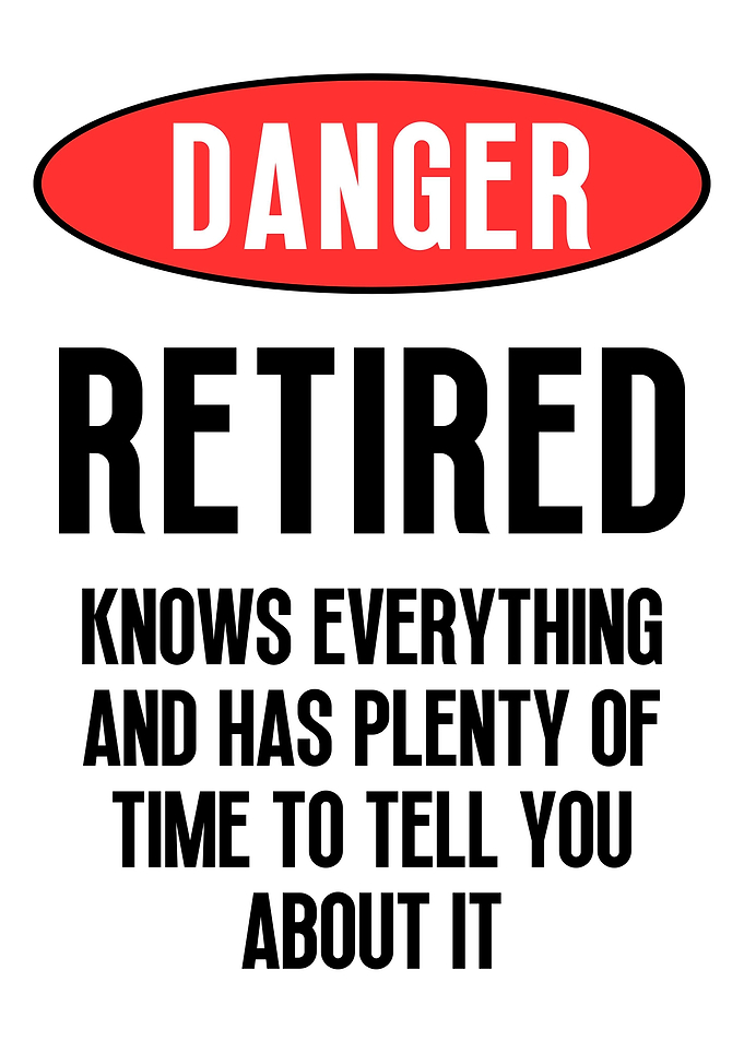 Denger Retired Funny