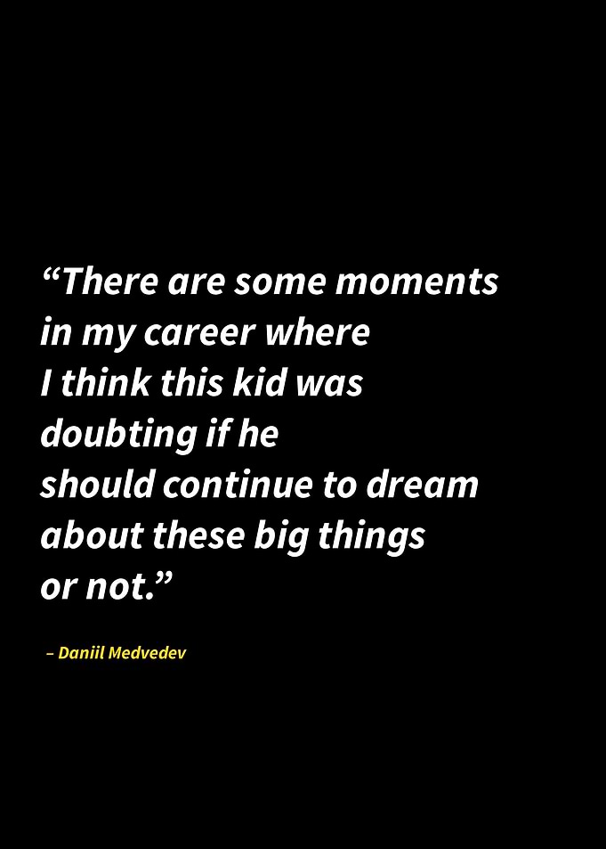 Daniil Medvedev quotes