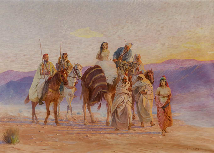 Caravan with slaves
