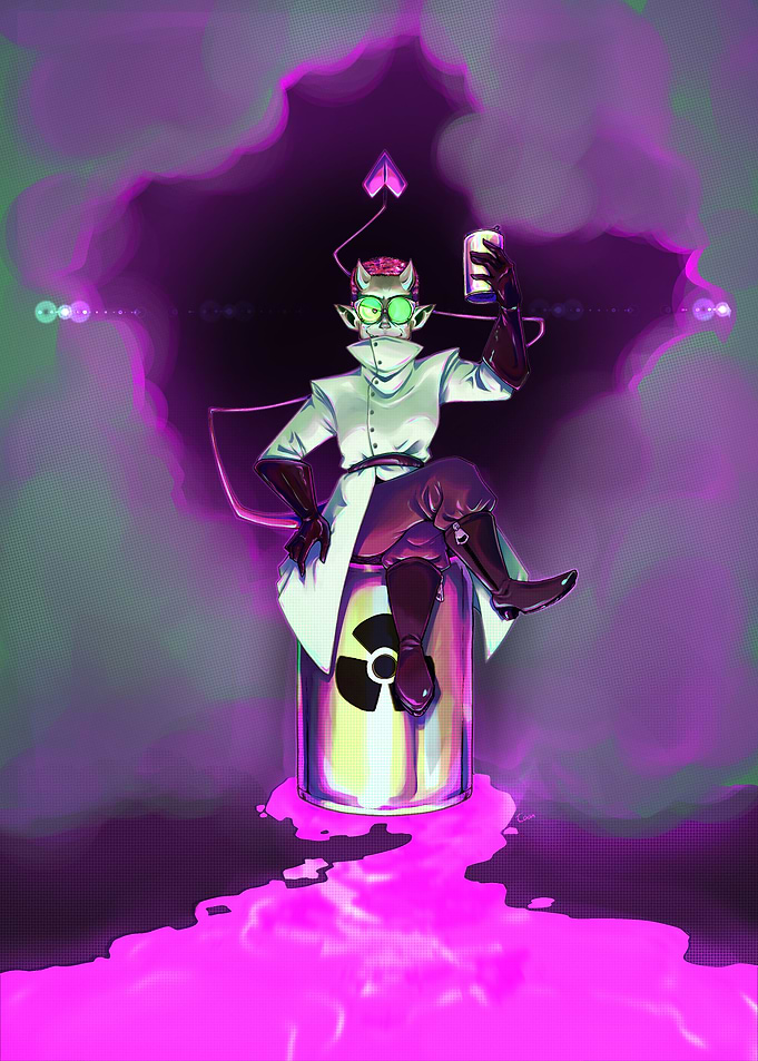 Neon Chemical Spill