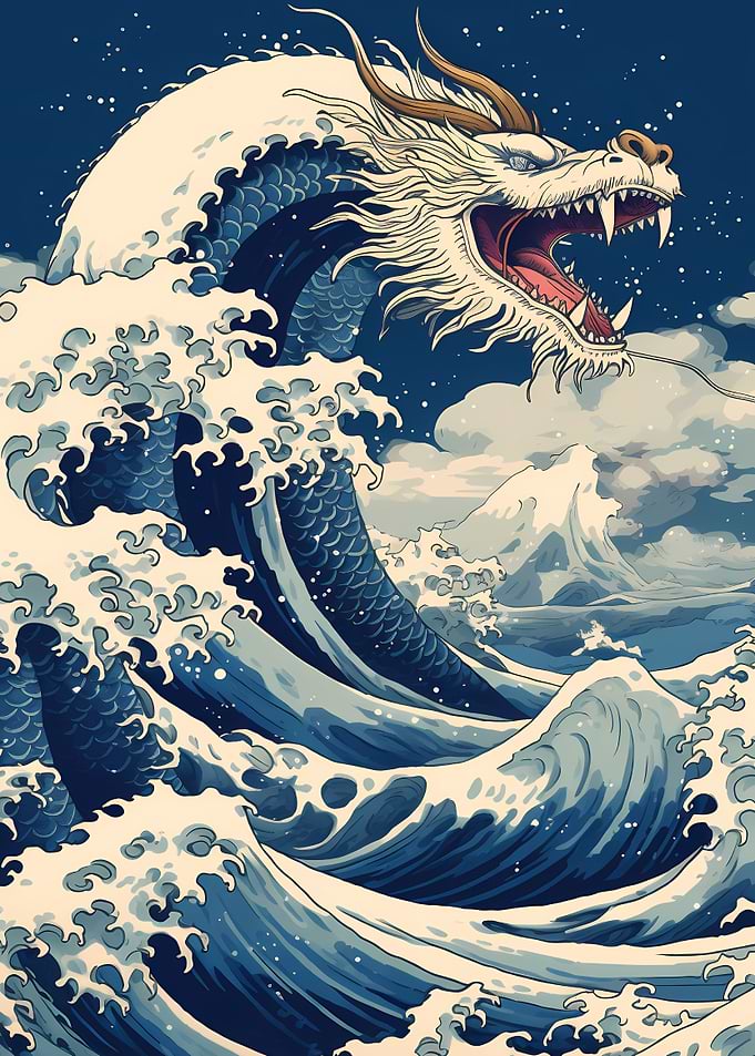 White Dragon Off Kaganawa