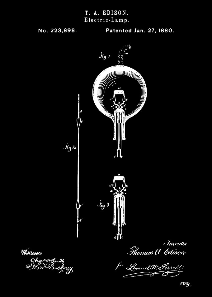 1880 Electric Lamp