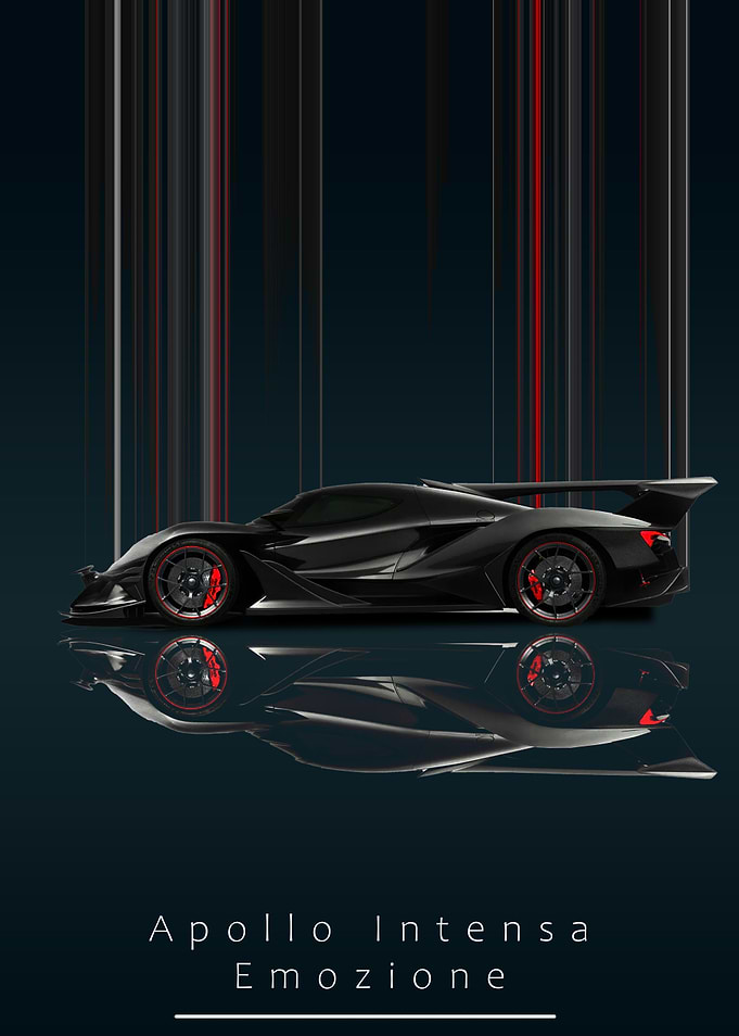Apollo IE Race Car Poster
