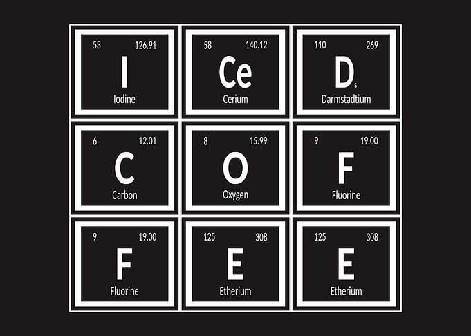 Iced Coffee Periodic Table