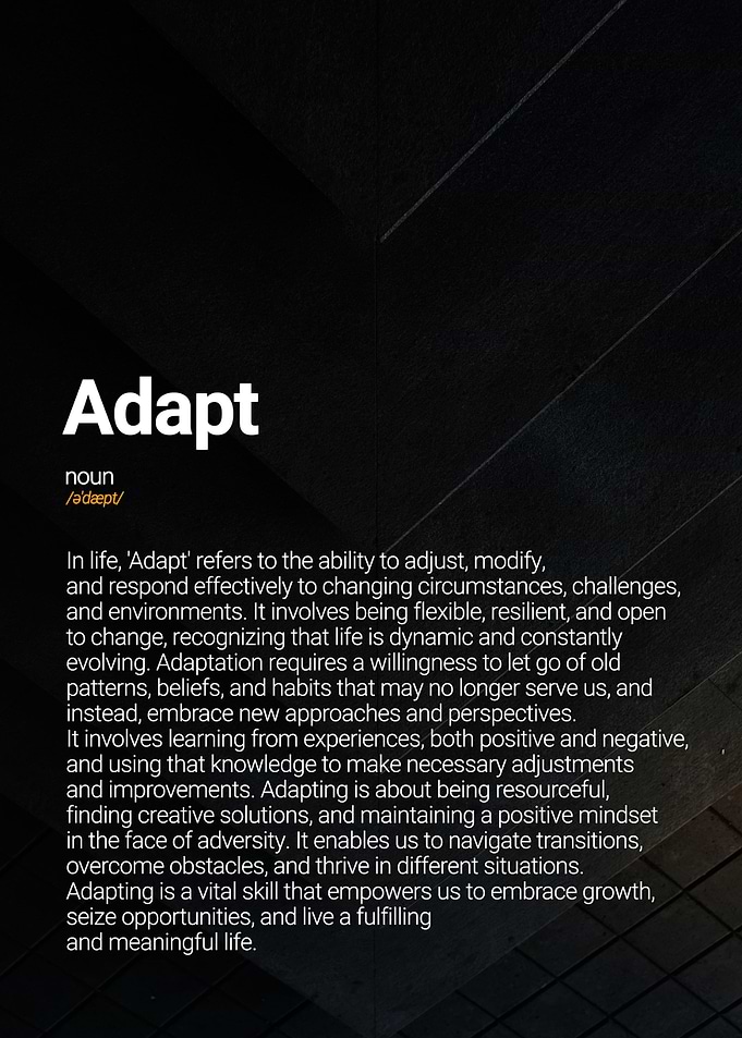 Adapt