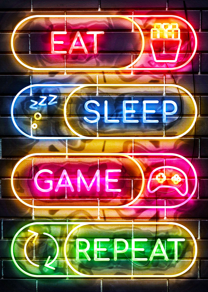 Eat Sleep Game Repeat