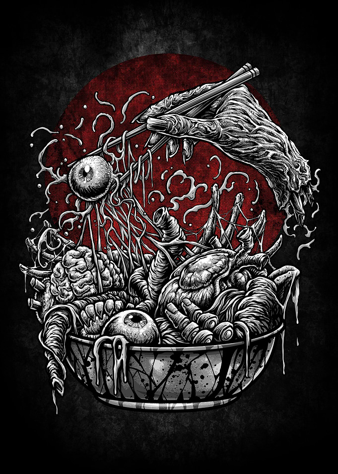Scary ramen Bone appetit