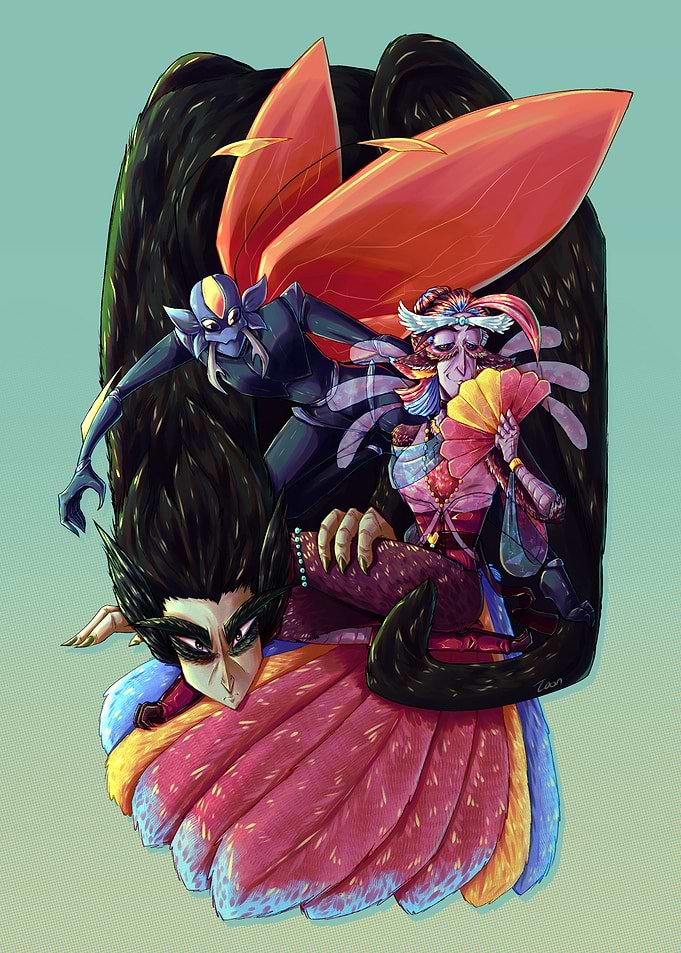 Three Winged Rulers