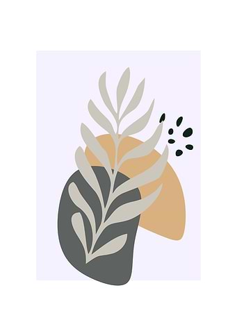 soft leaf abstract