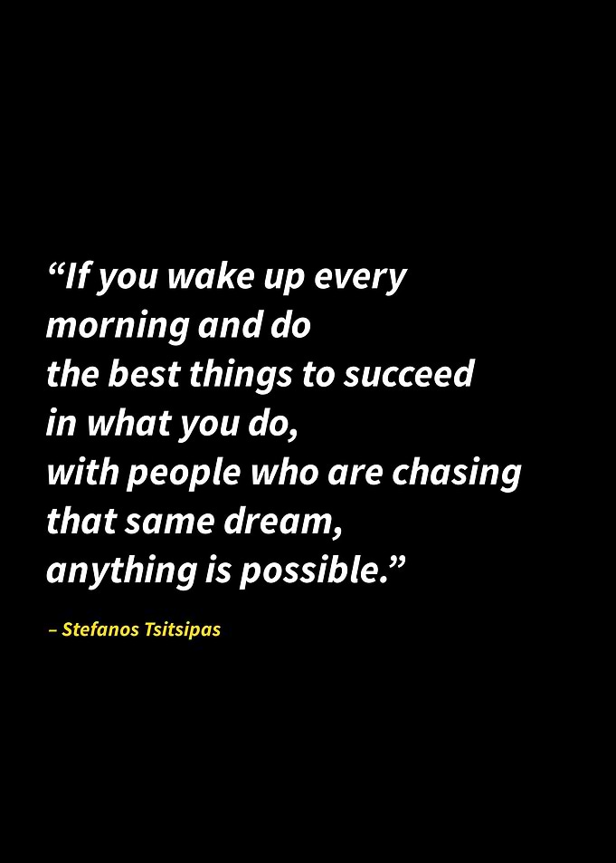 stefanos tsitsipas quotes