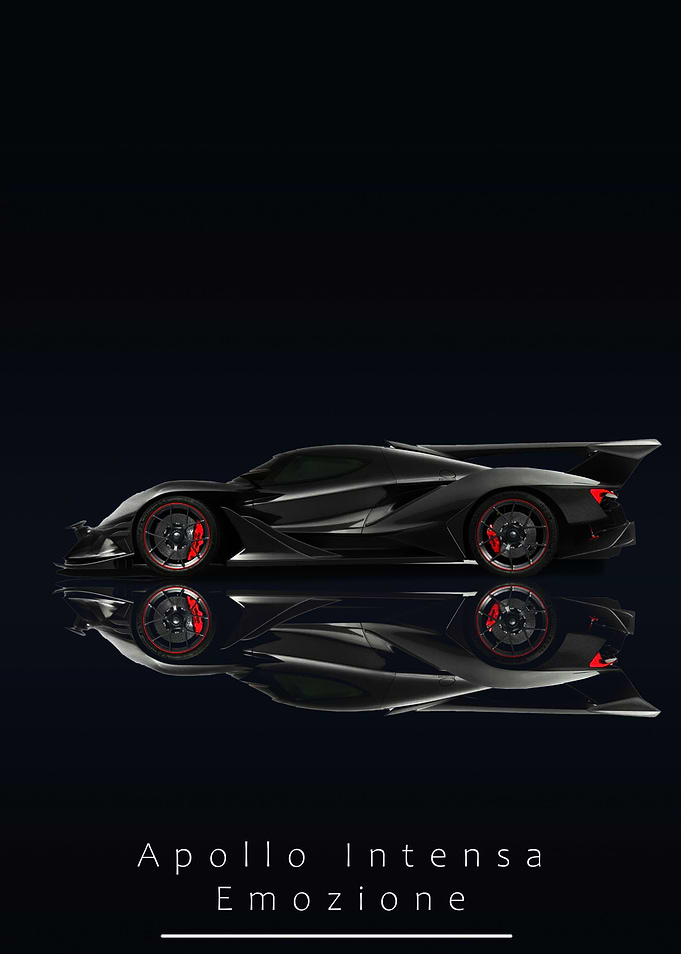 Apollo IE Race Car Poster