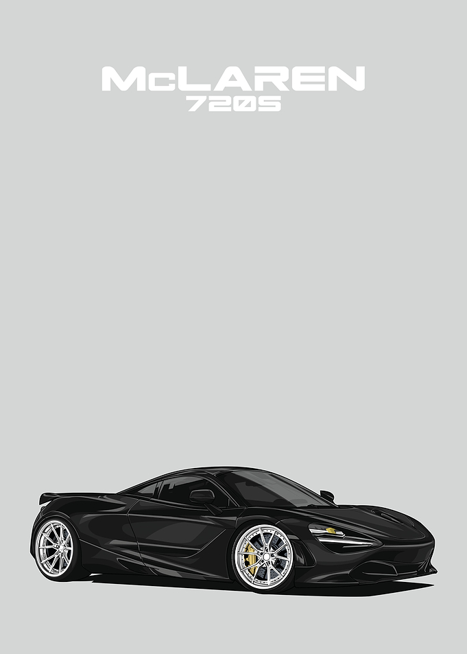 mclaren 720s black
