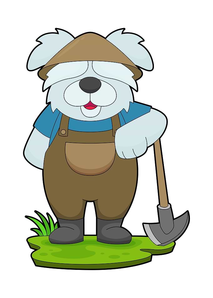 Dog Farmer Pickaxe