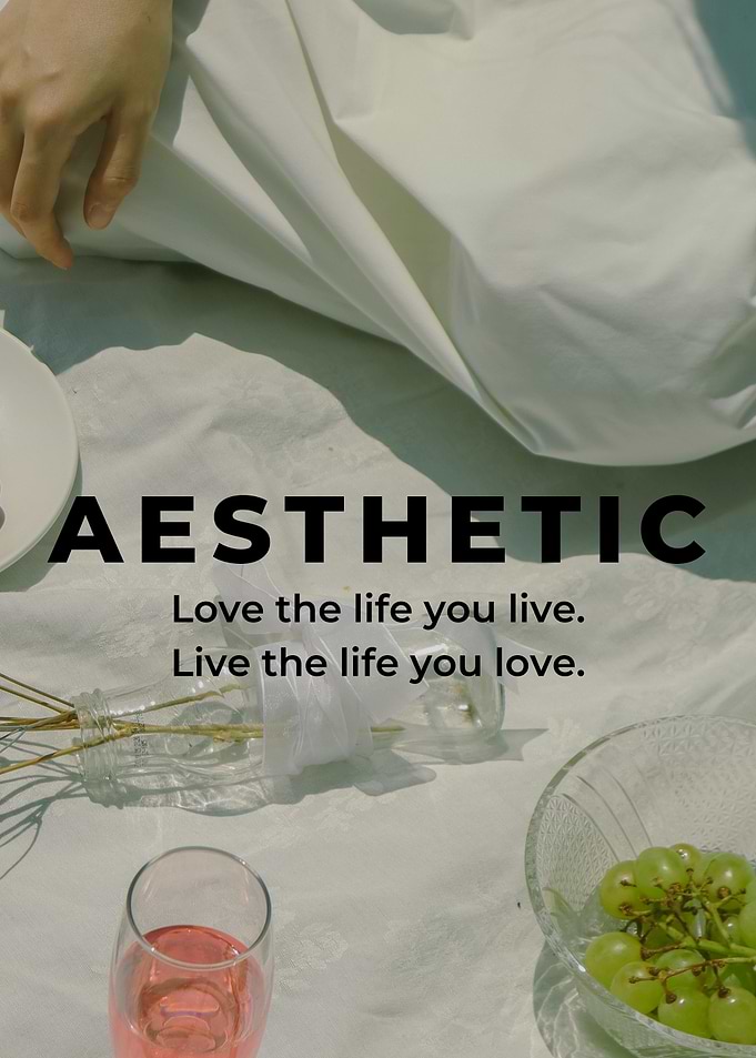 Aesthetic Picnic Poster