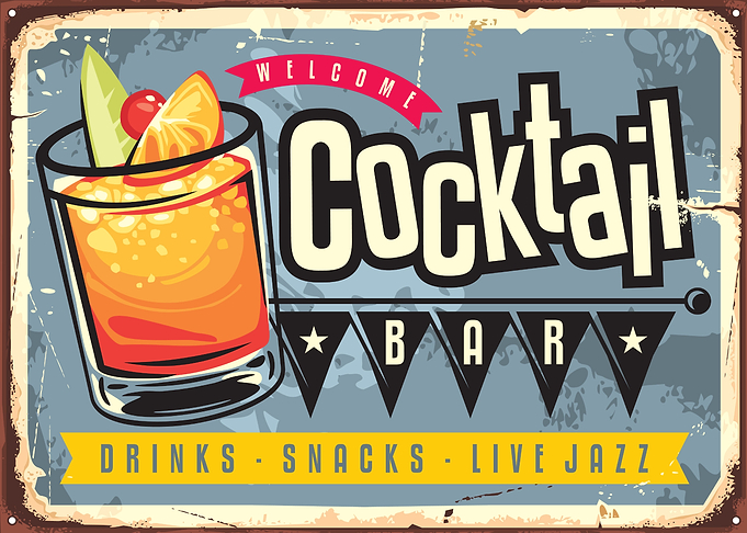 cocktail bar sign