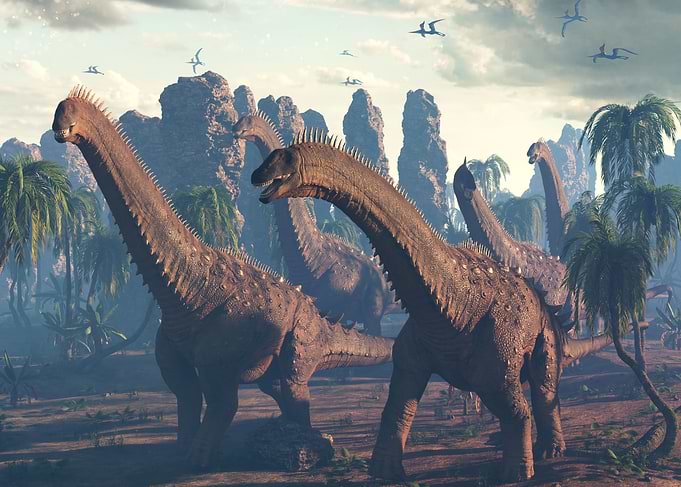 Brachiosaurus dinosaur