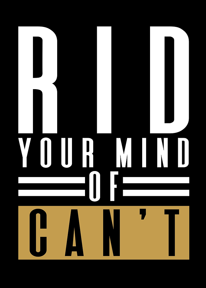 Ride your mind of cant