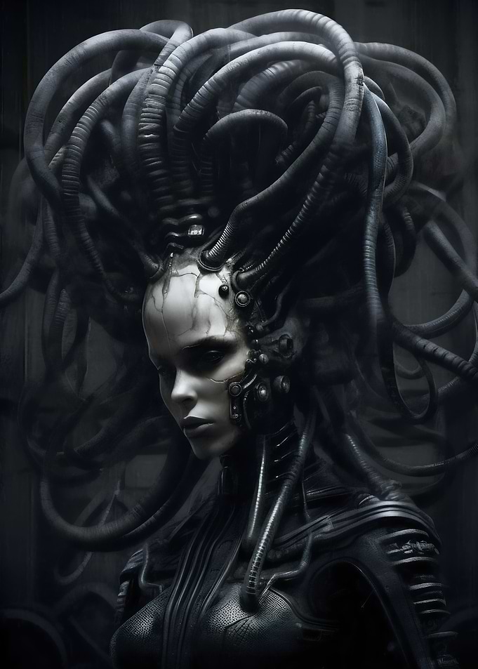 Biomechanic Woman
