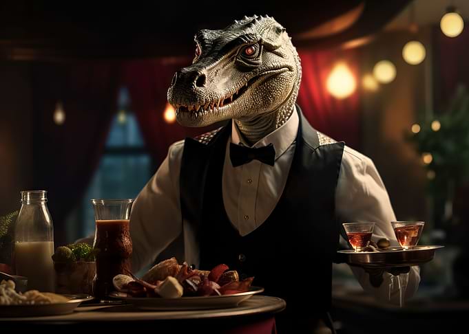 Baryonyx Waiter
