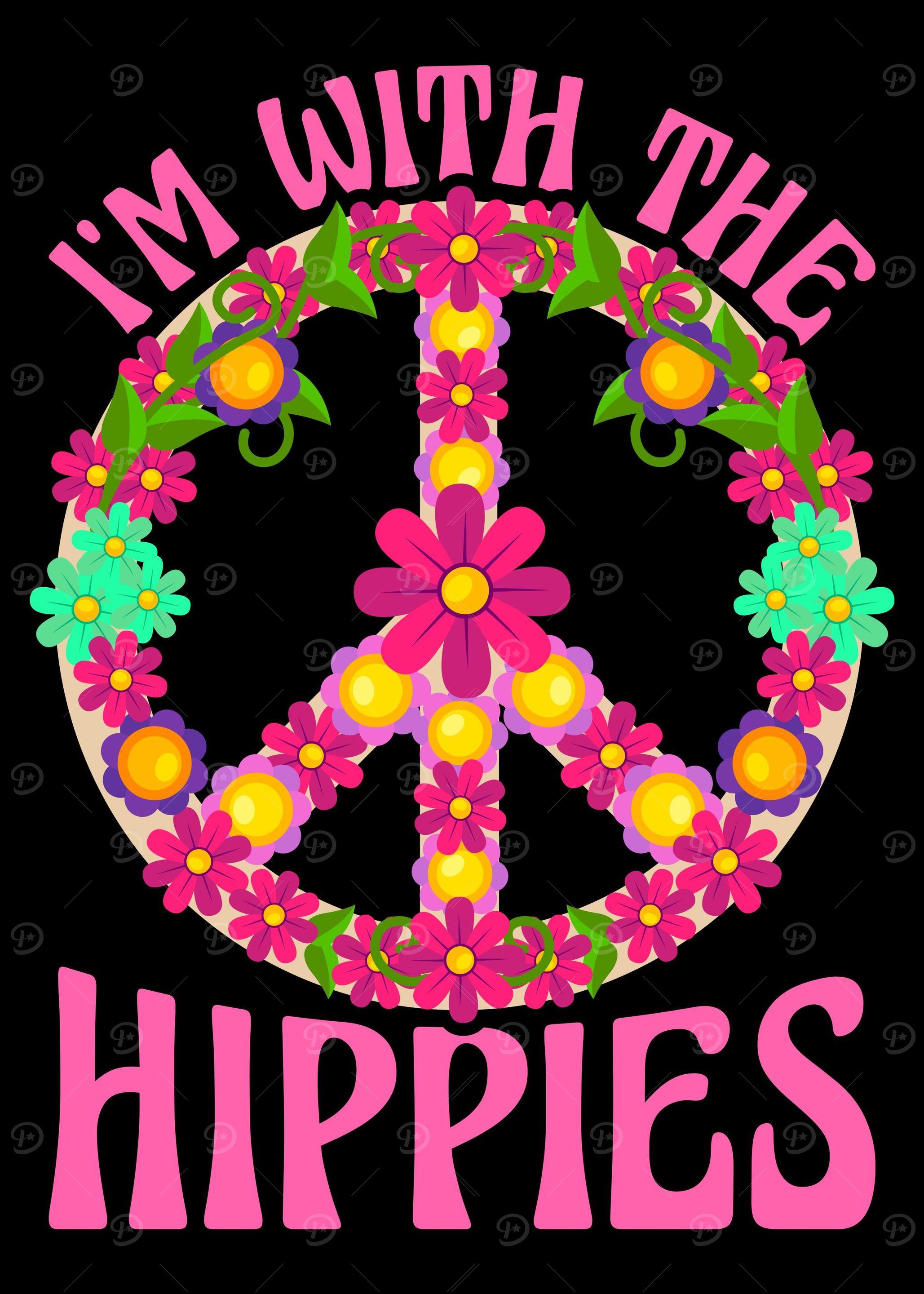 Hippie Peace Kindness
