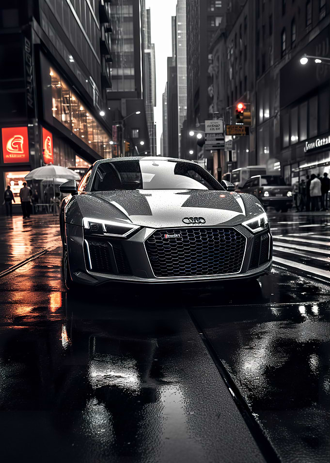Black Audi R8