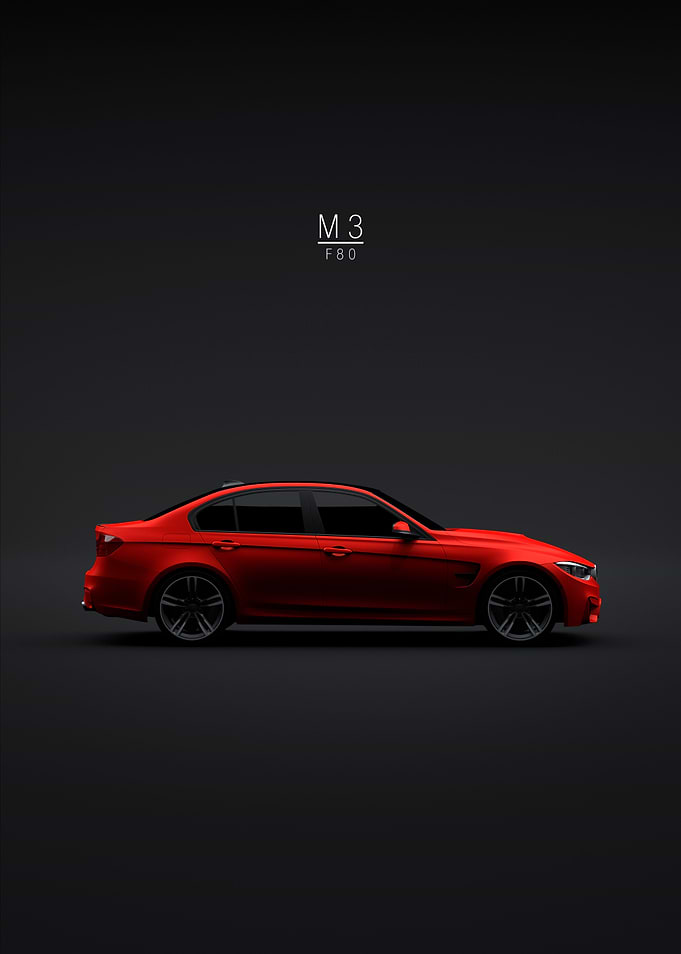 2015 BMW M3 F80 Sedan Red