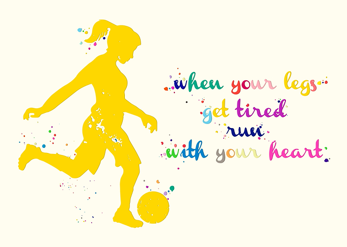Soccer Girl Quote