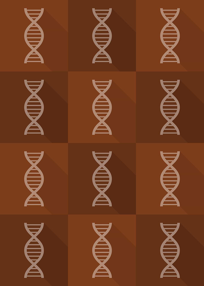 DNA Science Icons Pop Art