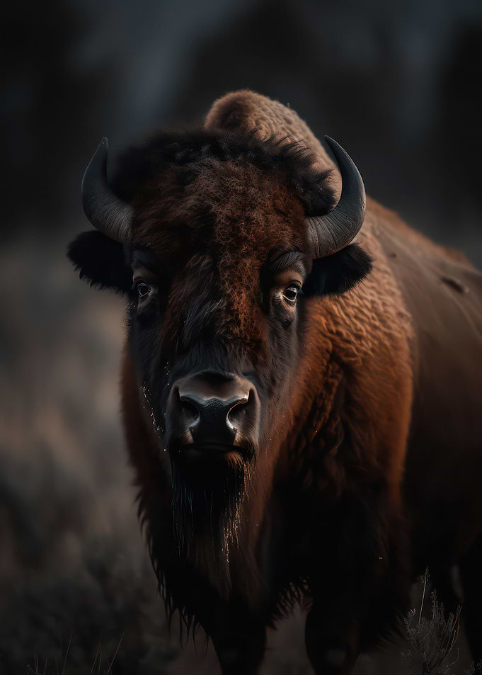 Herd of bison