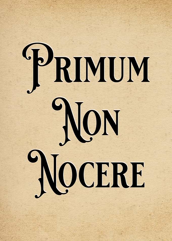Latin Quote Do No Harm