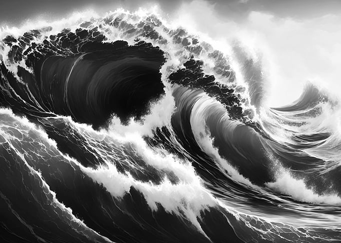 Monochrome Waves