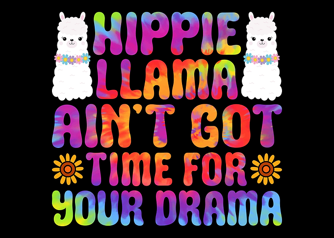 Funny Hippie Tie Dye