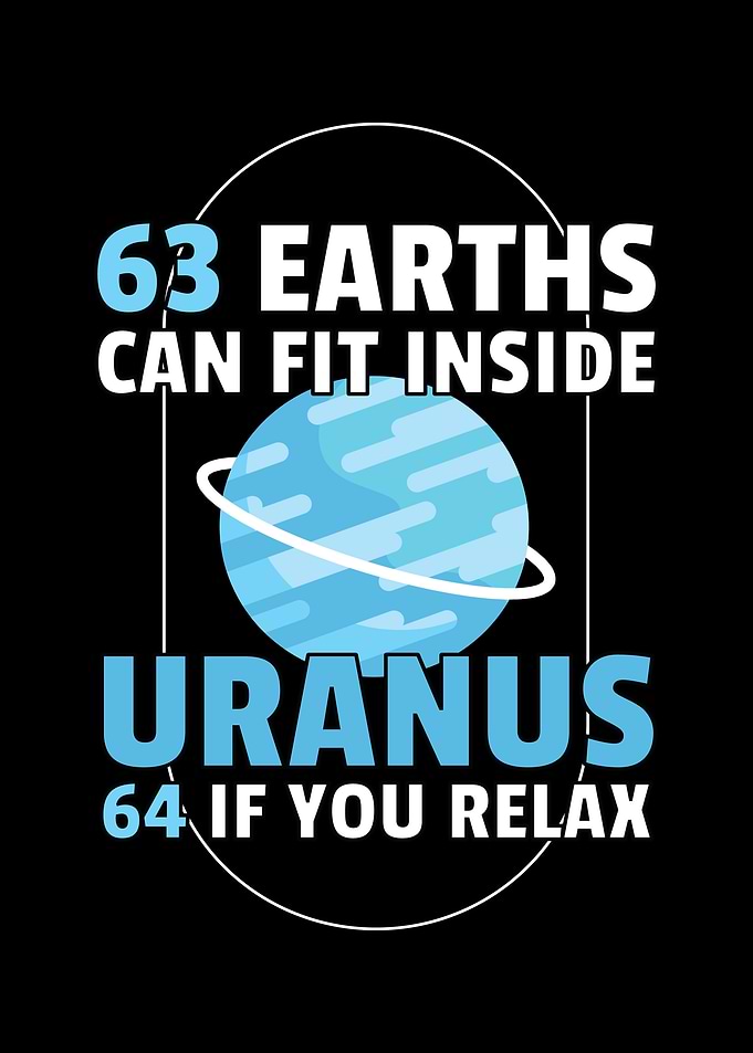 63 Earth Can Fit Uranus
