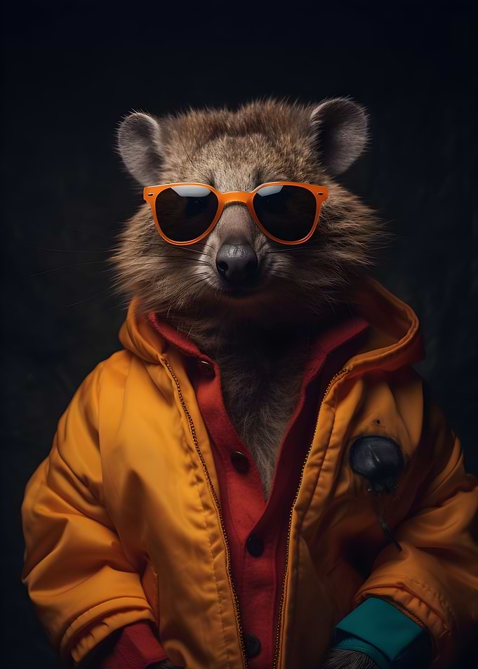 80s Style Quokka