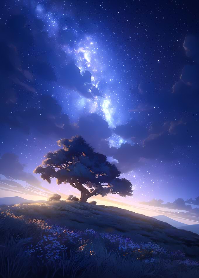 Tree Space Art