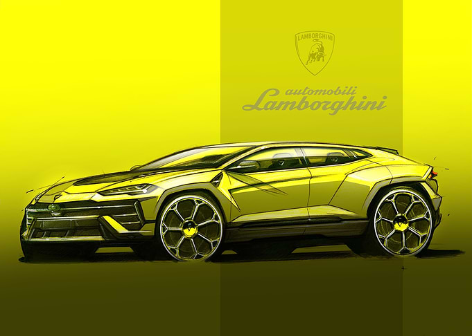 URUS PERFORMANTE SKETCH