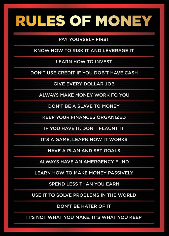 rules of money