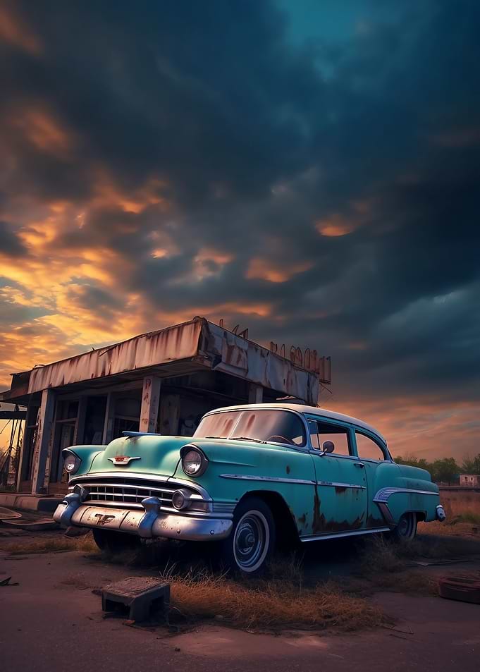Vintage car