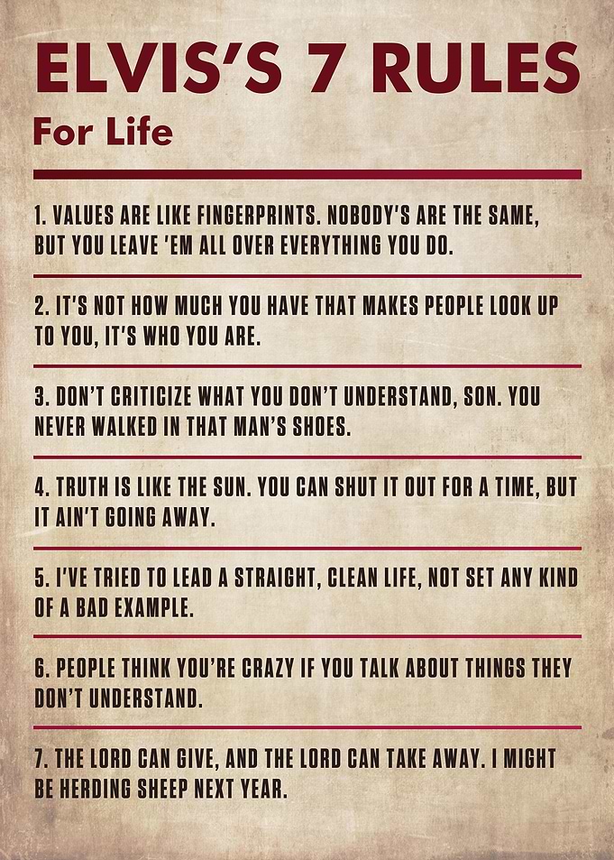Elvis Presley quotes
