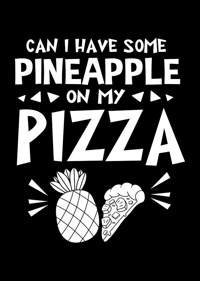 Funny Pineapple On Pizza