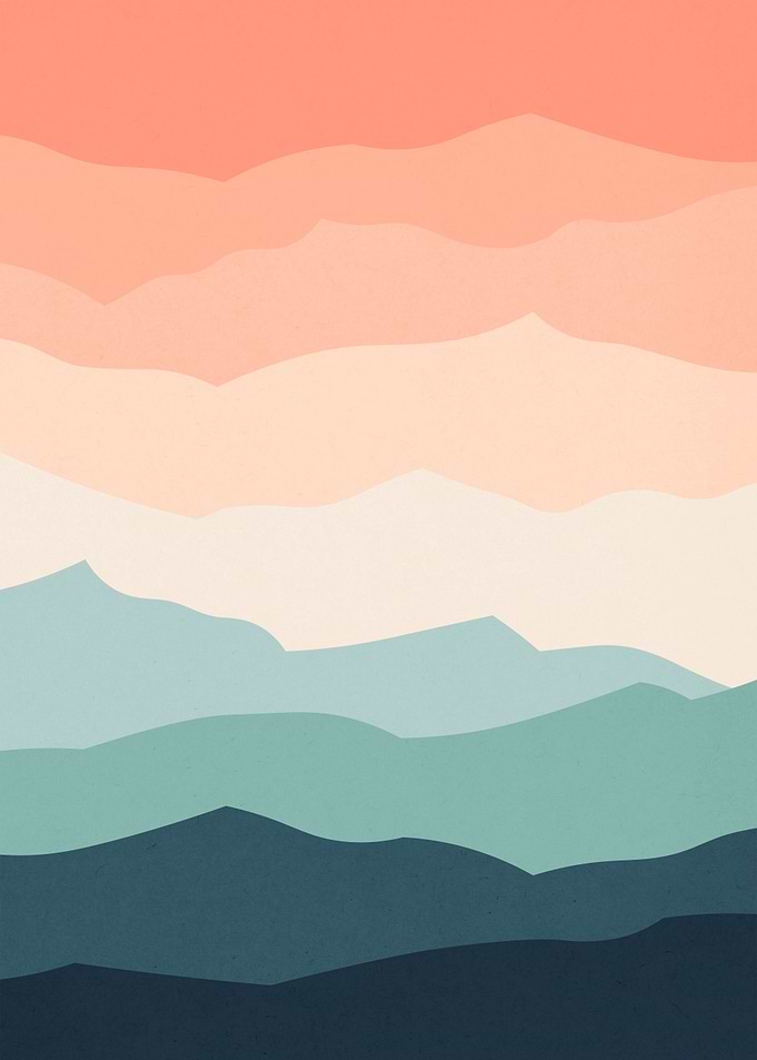 Minimalist mountains 2