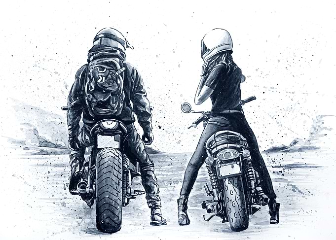 Biker Couple Part 1