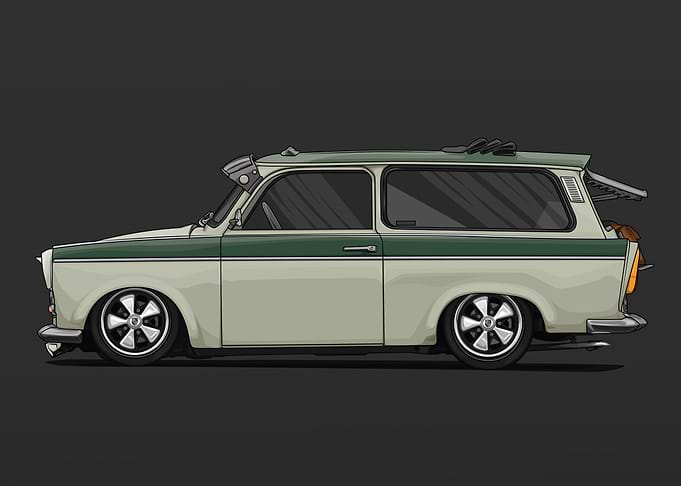 Trabant 601 Kombi Fuchs