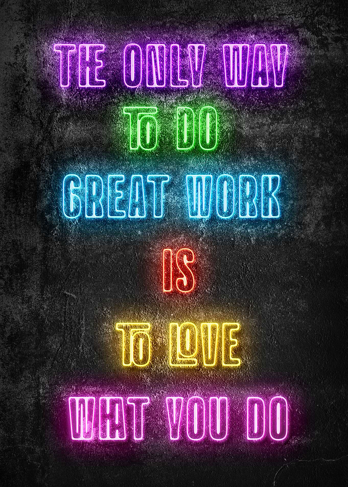 the only way ti di great