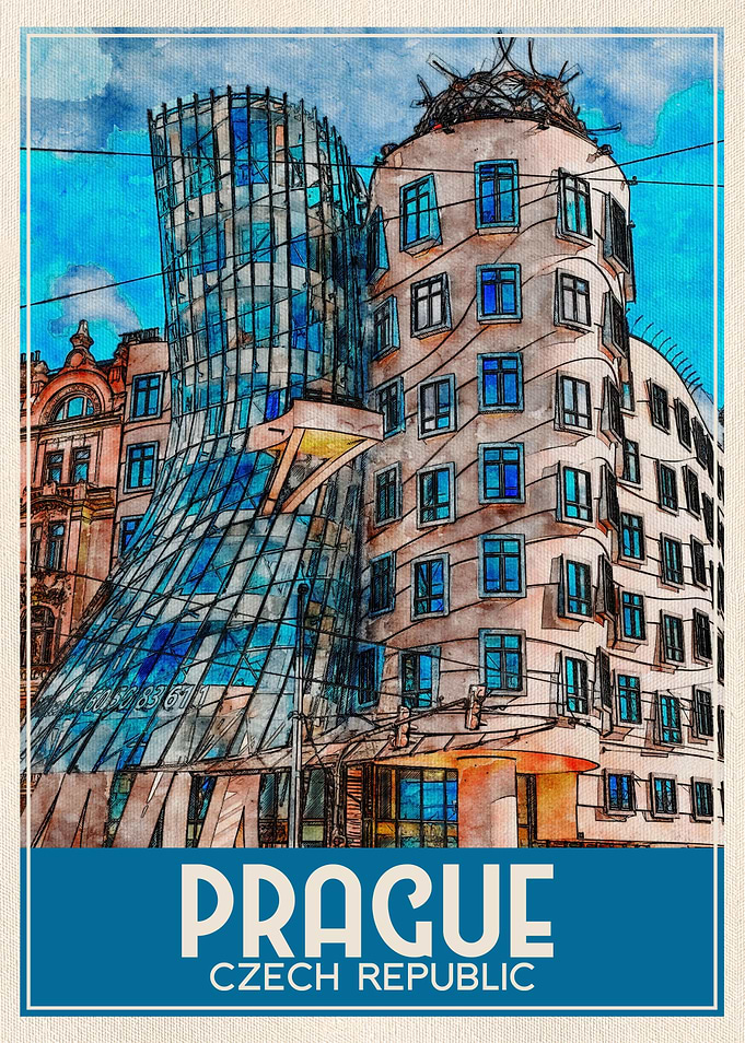 Travel Art Prague Czech