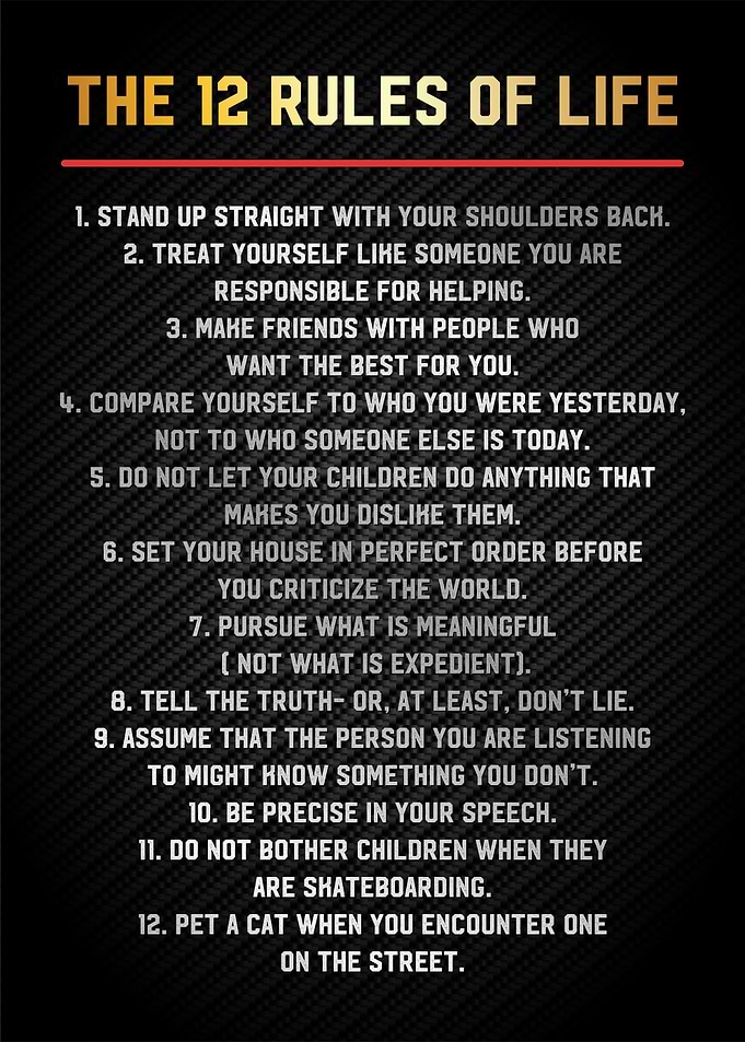 the 12 rules of life
